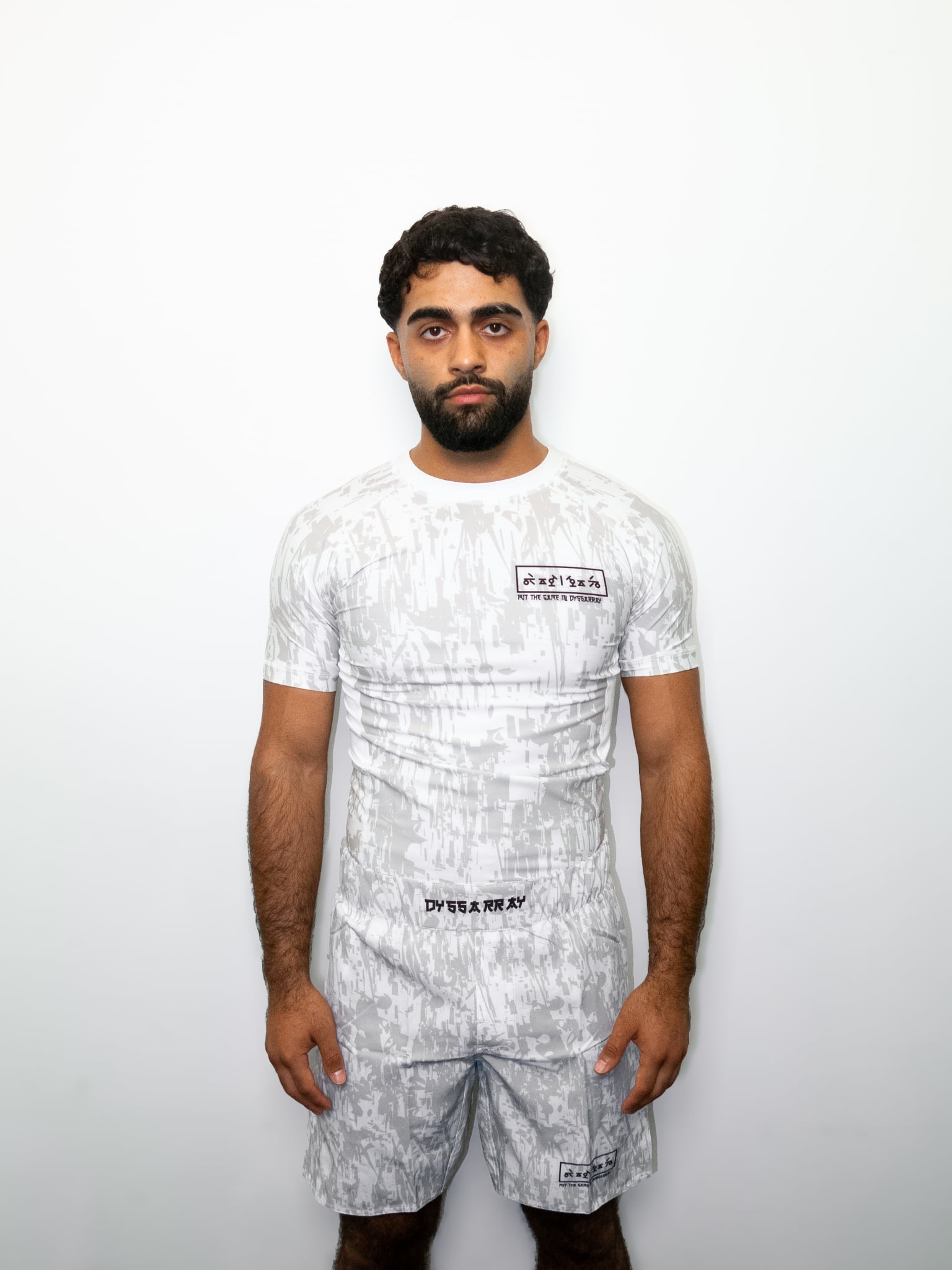 ´IVORY´ SHORT SLEEVE RASHGUARD
