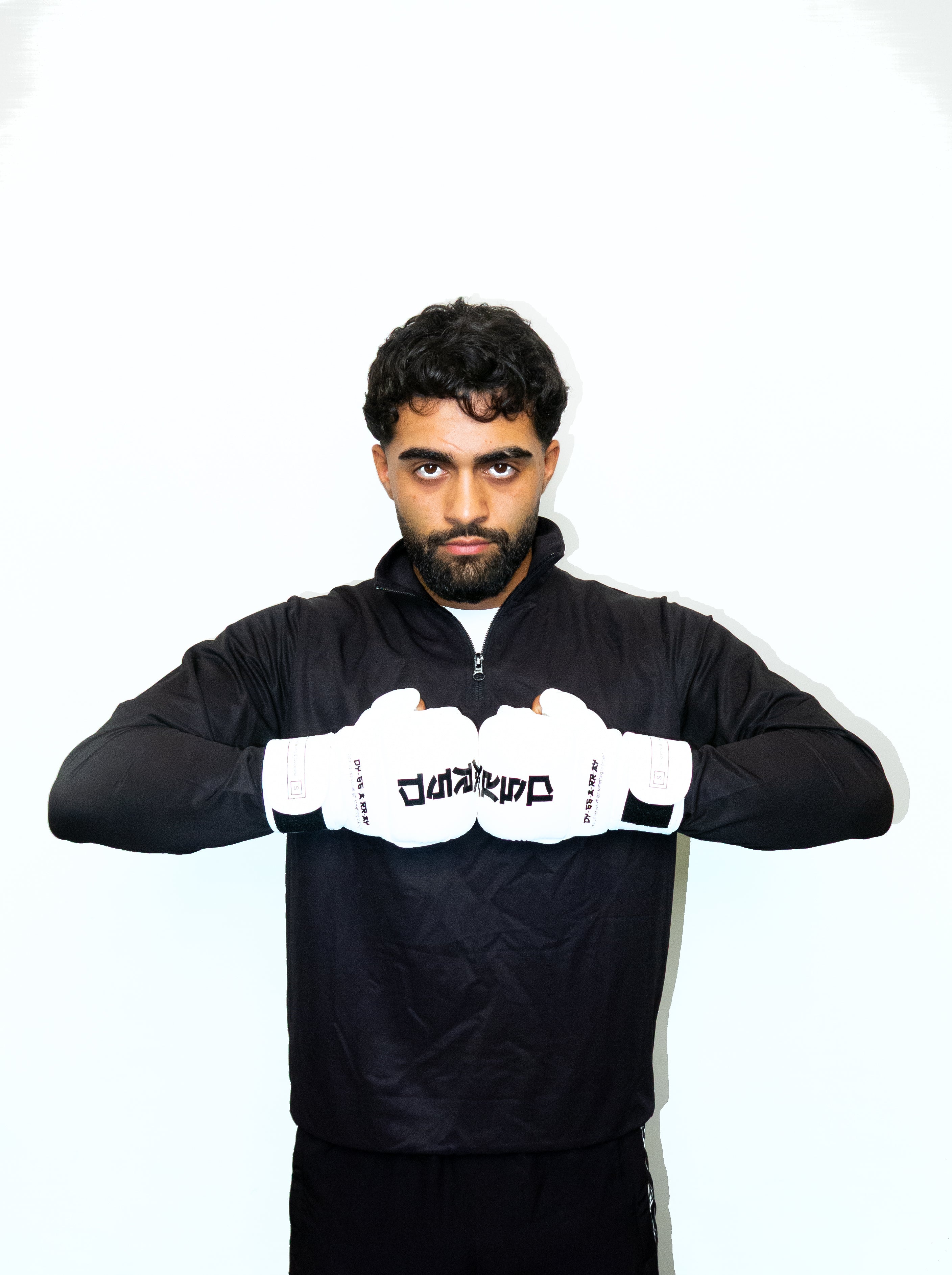 SHIRO MMA GLOVES WHITE