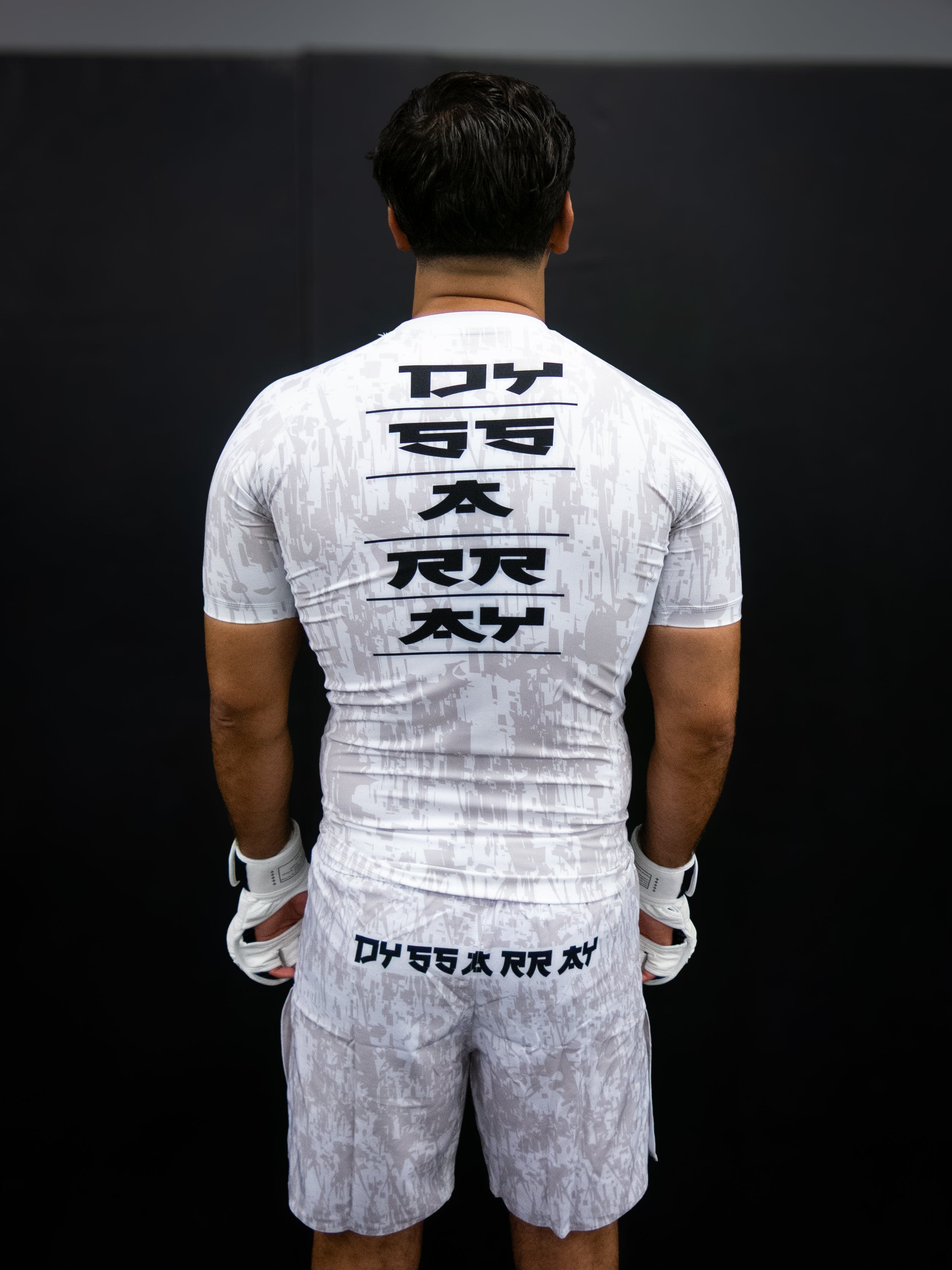 ´IVORY´ HIGH SPLIT MMA SHORTS